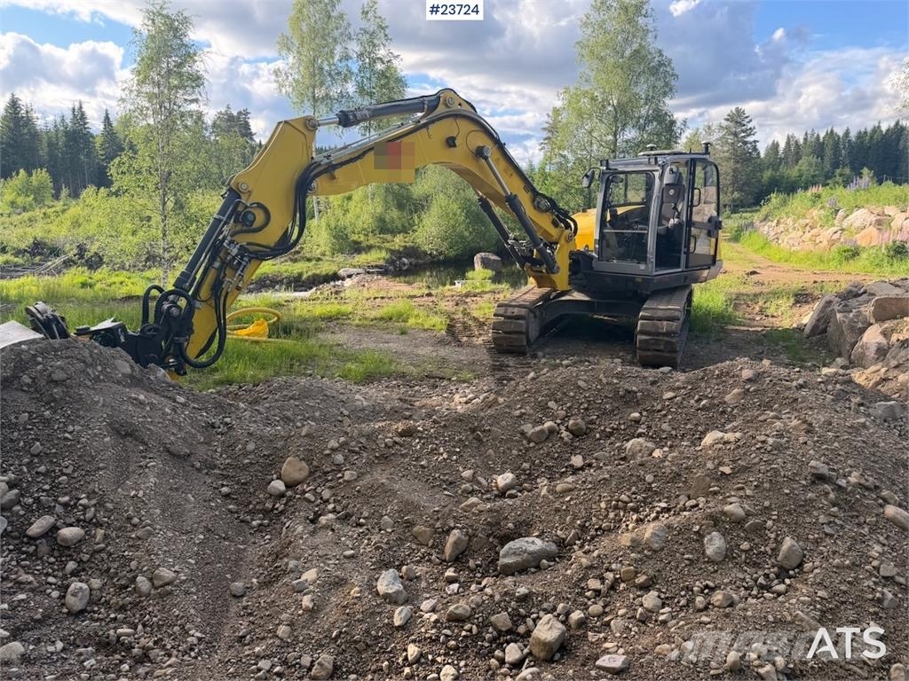 Wacker Neuson ET145 Excavator with Tiltrotator and Digging Bucke Excavadoras sobre orugas