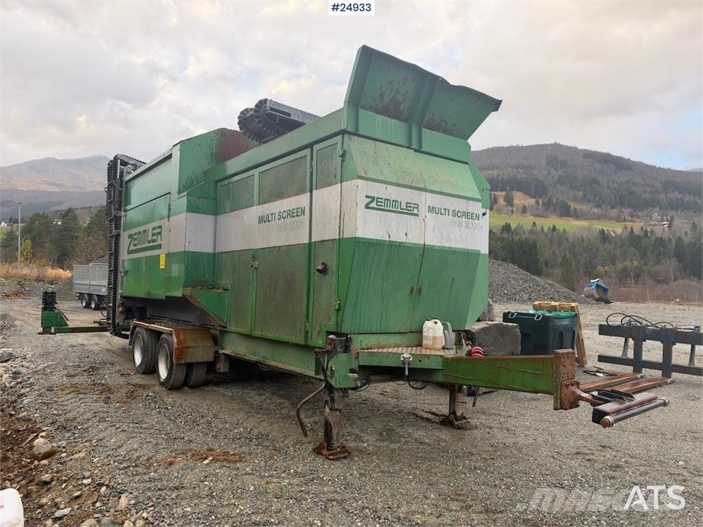 Zemmler Multi Screen MS2001 Trommel screen Mobile sikteverk