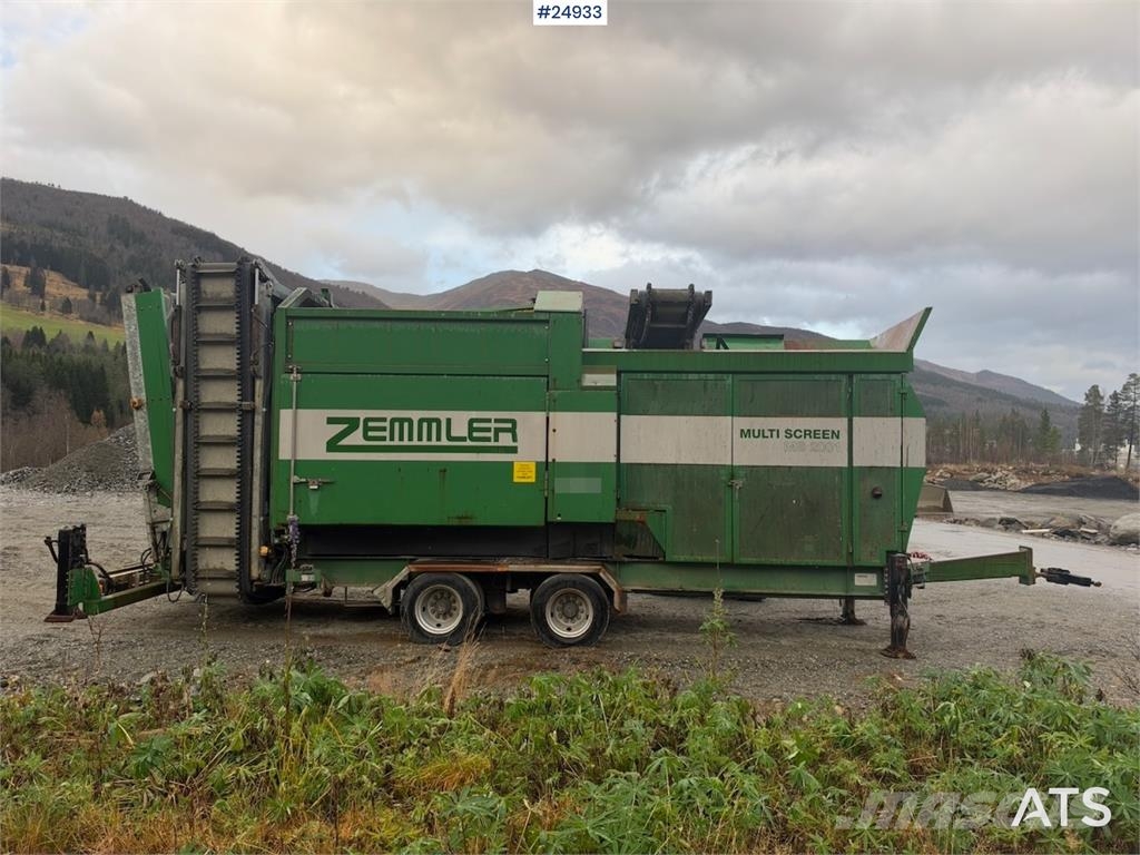 Zemmler Multi Screen MS2001 Trommel screen Mobile sikteverk