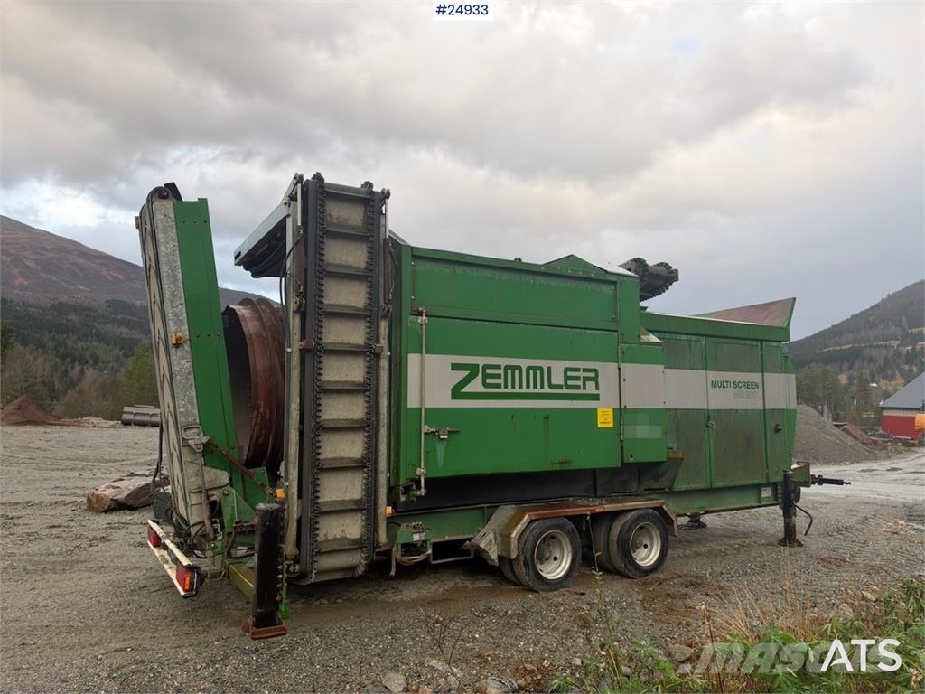 Zemmler Multi Screen MS2001 Trommel screen Mobile sikteverk