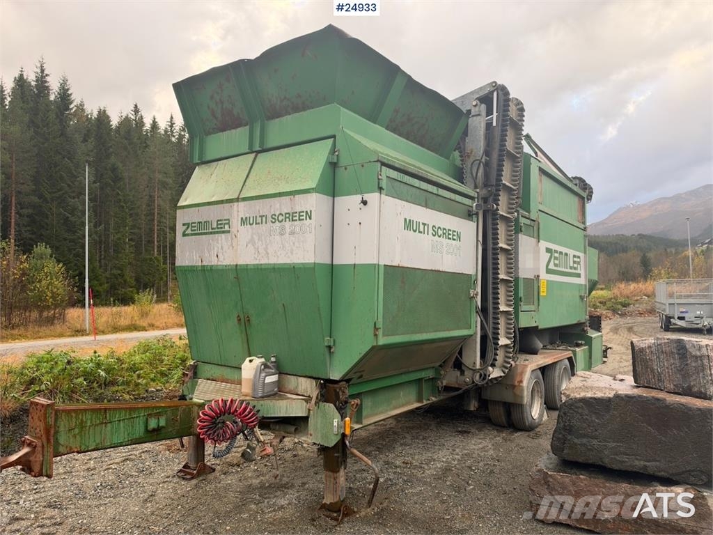 Zemmler Multi Screen MS2001 Trommel screen Mobile sikteverk
