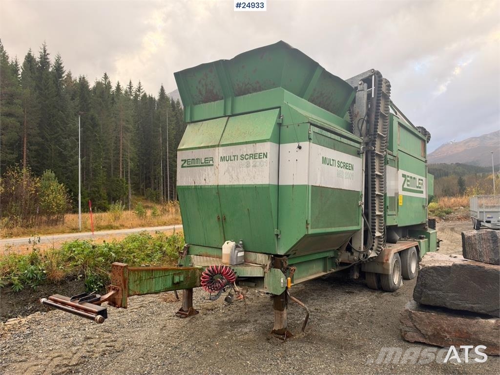 Zemmler Multi Screen MS2001 Trommel screen Mobile sikteverk