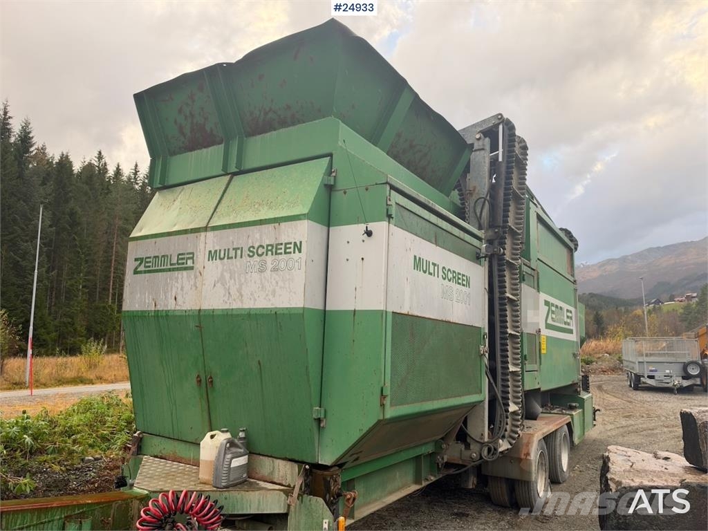 Zemmler Multi Screen MS2001 Trommel screen Mobile sikteverk