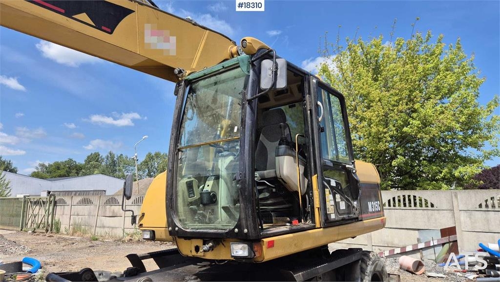 CAT M315C Wheel Excavator (2006) Excavadoras de ruedas