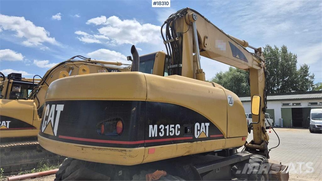 CAT M315C Wheel Excavator (2006) Excavadoras de ruedas