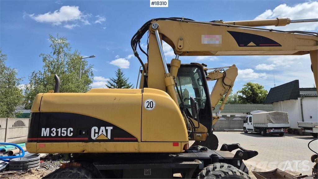 CAT M315C Wheel Excavator (2006) Excavadoras de ruedas