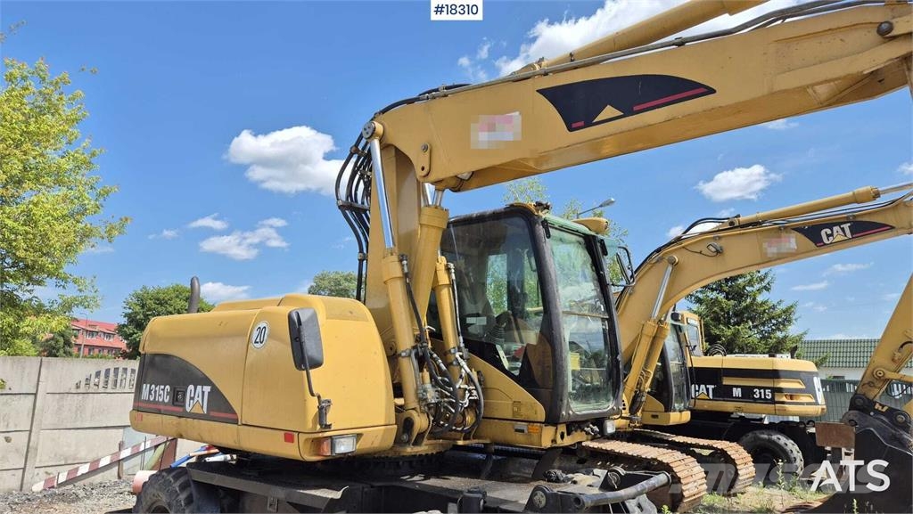 CAT M315C Wheel Excavator (2006) Excavadoras de ruedas