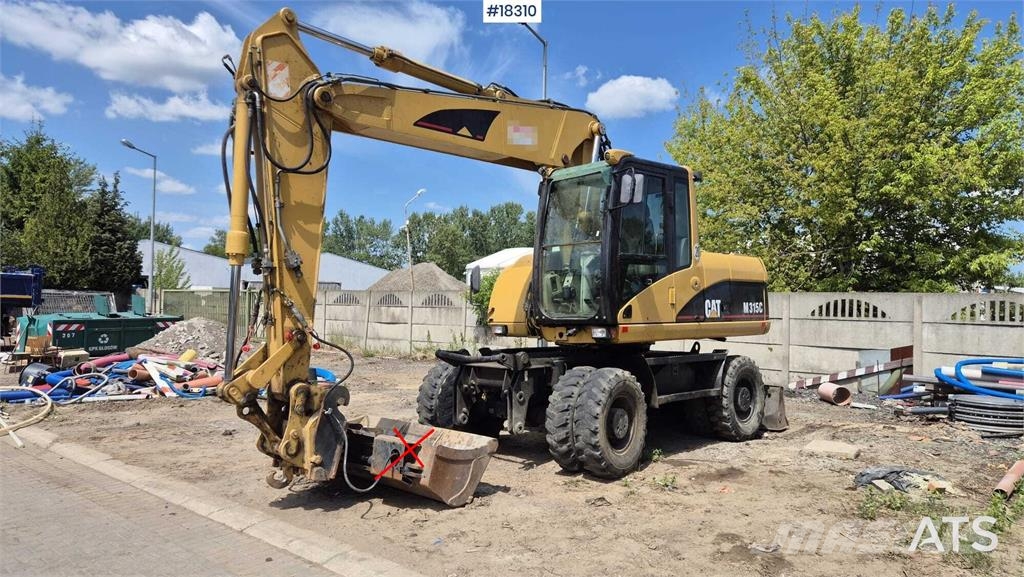 CAT M315C Wheel Excavator (2006) Excavadoras de ruedas