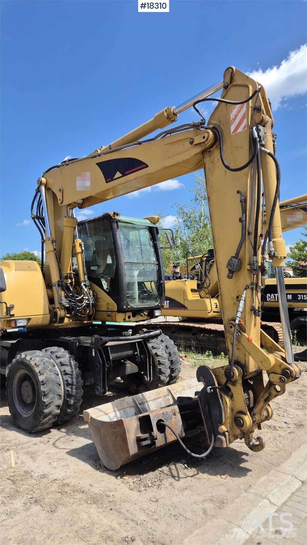 CAT M315C Wheel Excavator (2006) Excavadoras de ruedas