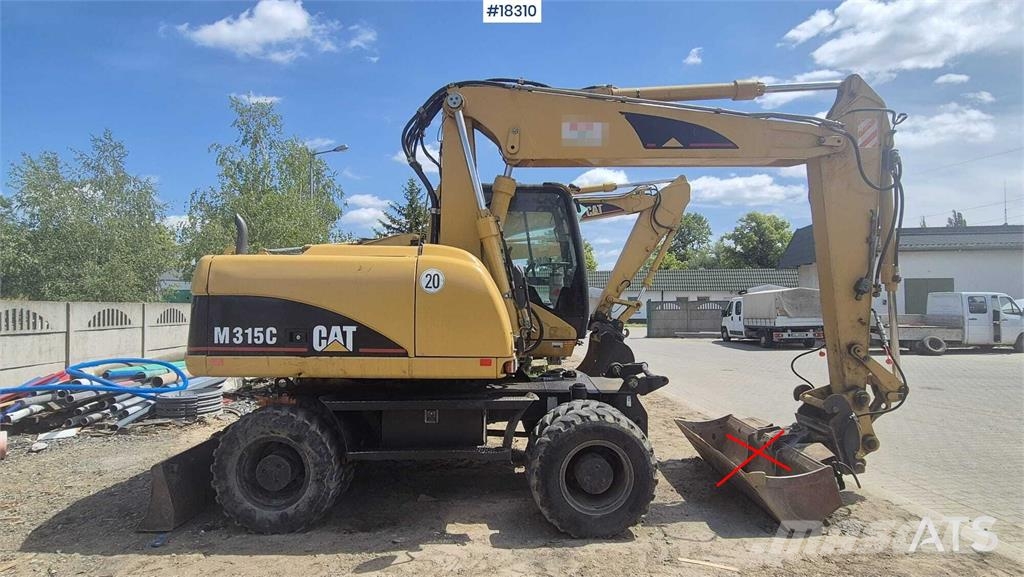 CAT M315C Wheel Excavator (2006) Excavadoras de ruedas