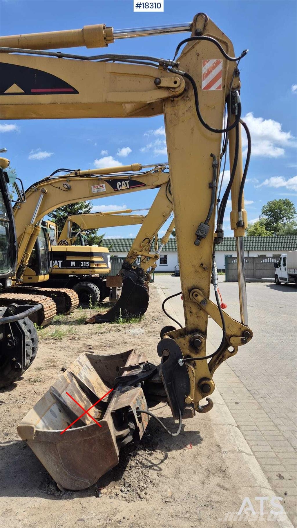 CAT M315C Wheel Excavator (2006) Excavadoras de ruedas