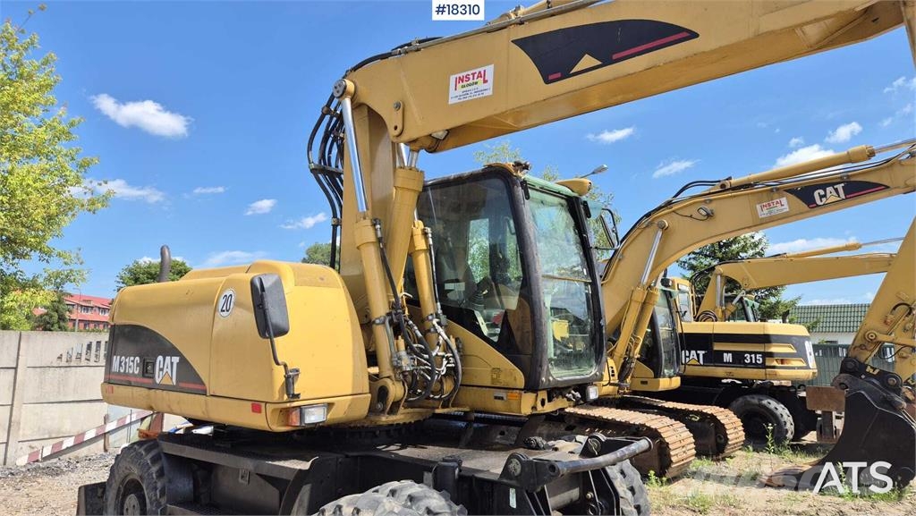 CAT M315C Wheel Excavator (2006) Excavadoras de ruedas