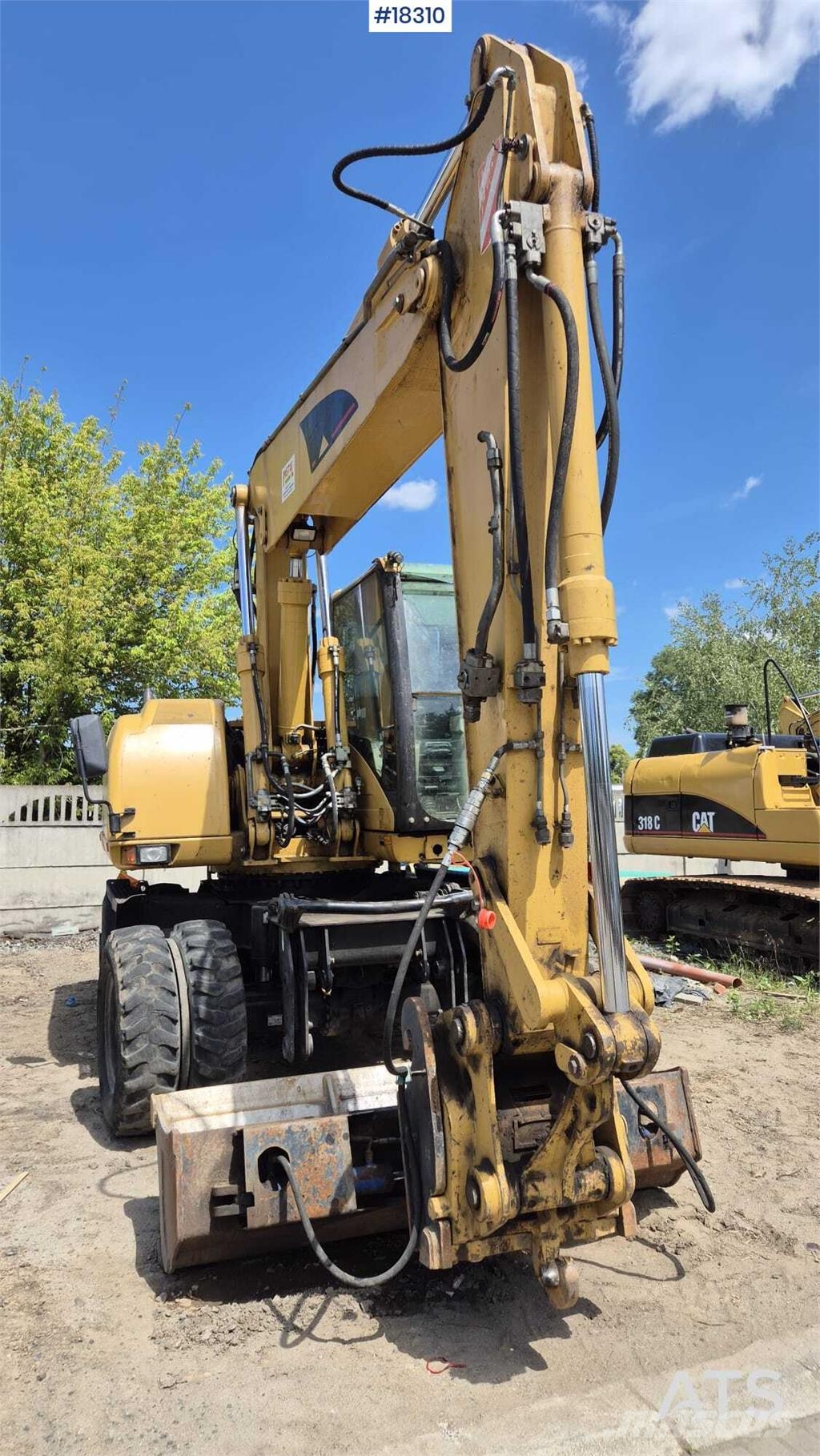 CAT M315C Wheel Excavator (2006) Excavadoras de ruedas