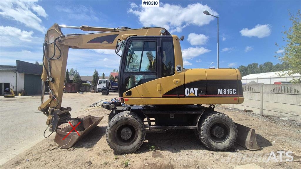 CAT M315C Wheel Excavator (2006) Excavadoras de ruedas