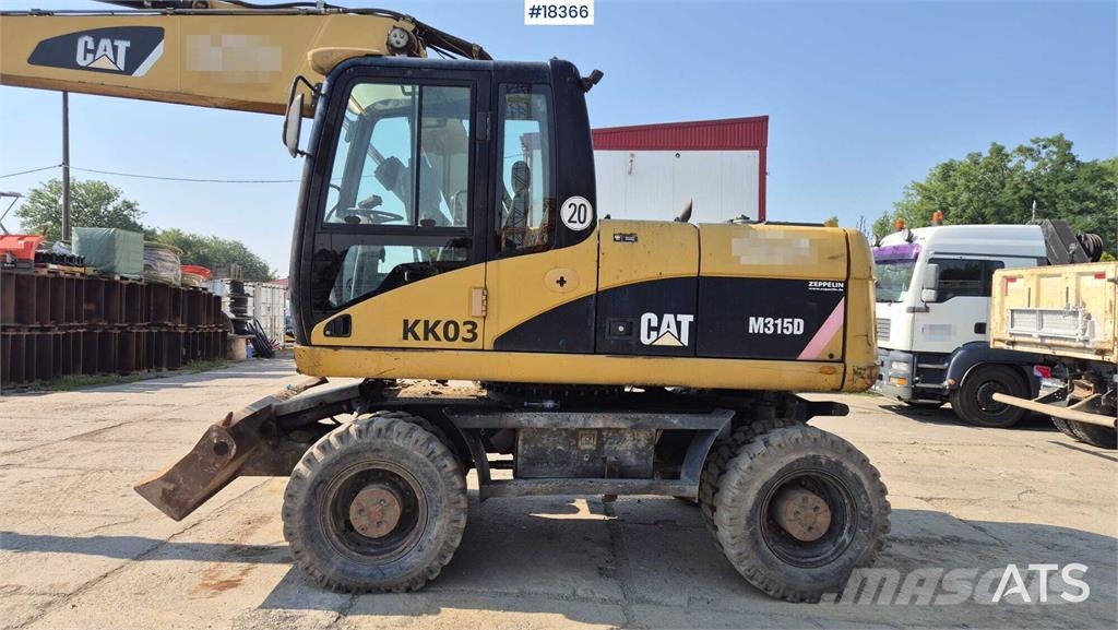 CAT M315D Wheel Excavator (2008) Wielgraafmachines