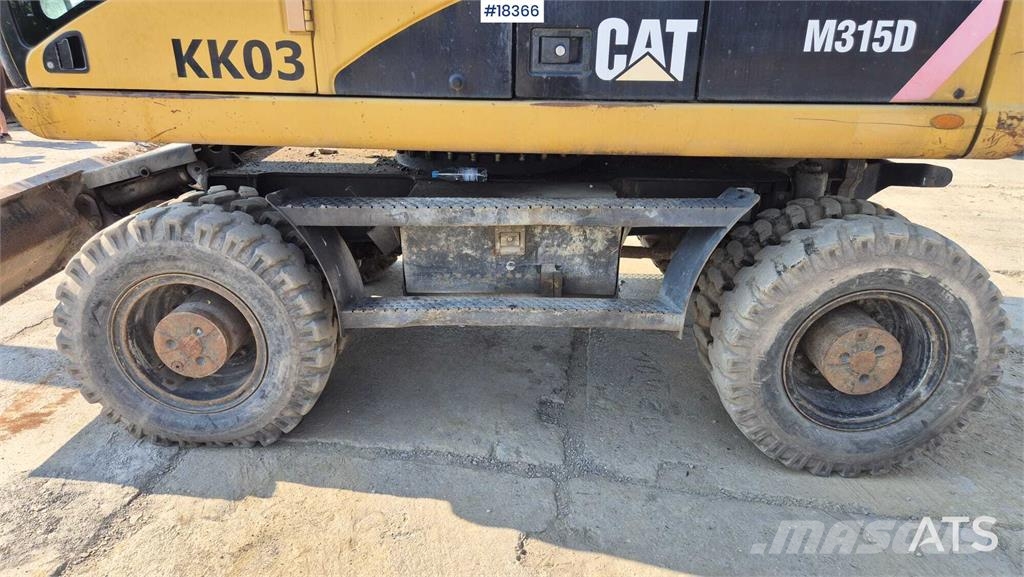 CAT M315D Wheel Excavator (2008) Wielgraafmachines