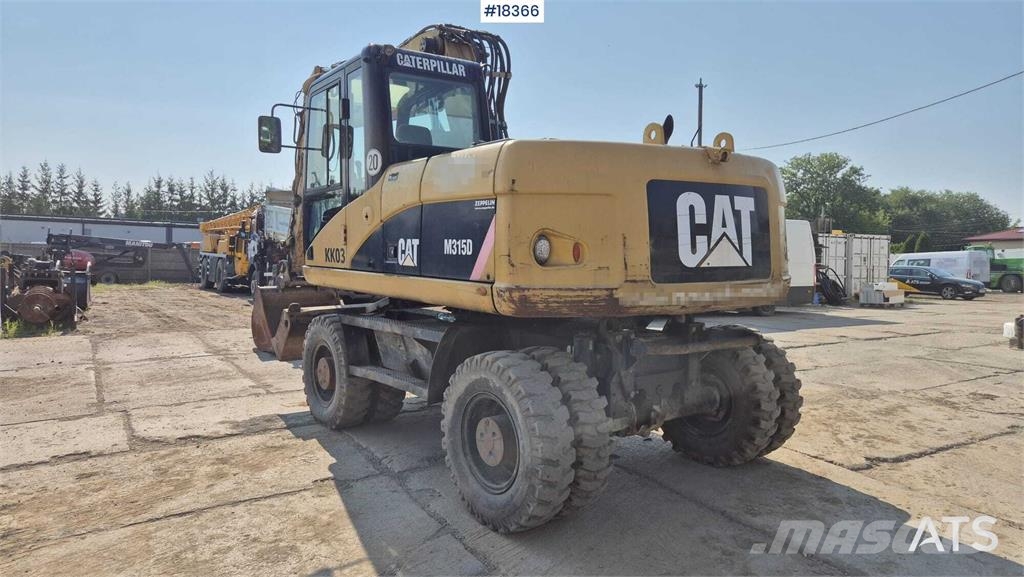 CAT M315D Wheel Excavator (2008) Wielgraafmachines