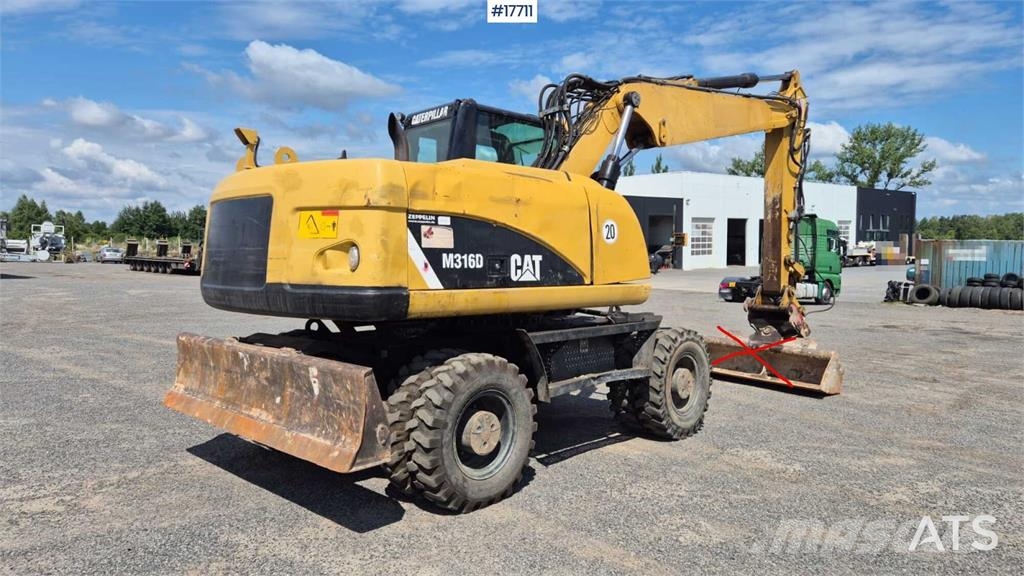 CAT M316D Ratiniai ekskavatoriai
