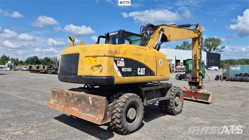 CAT M316D Ratiniai ekskavatoriai
