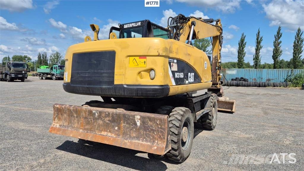 CAT M316D Ratiniai ekskavatoriai