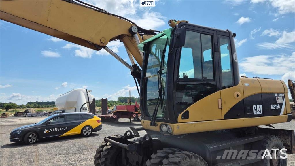 CAT M316D Ratiniai ekskavatoriai
