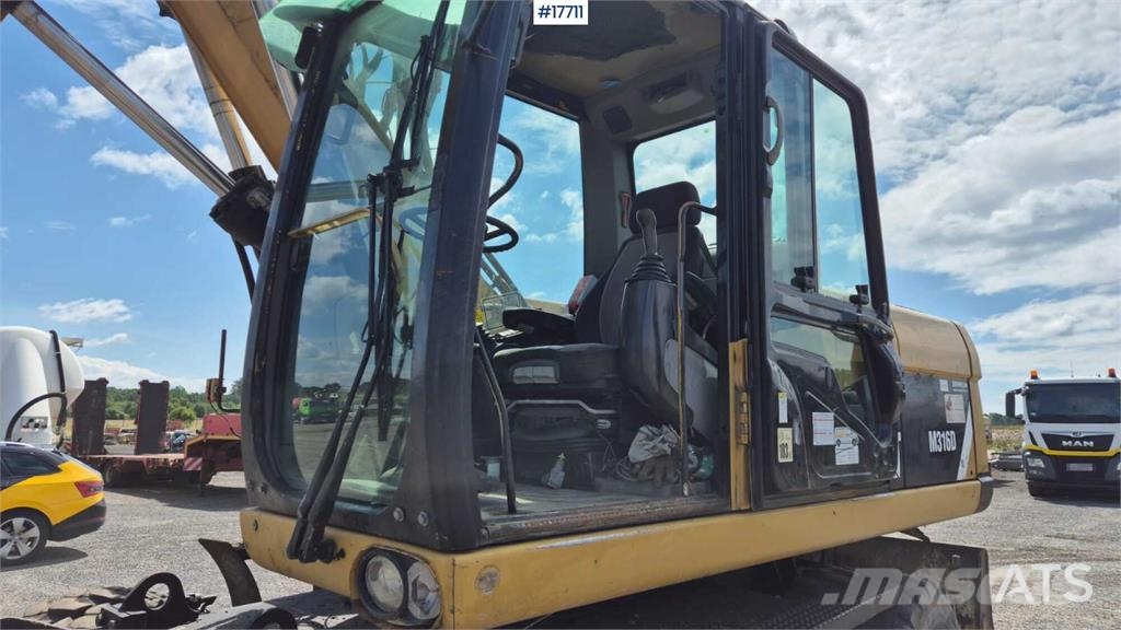 CAT M316D Ratiniai ekskavatoriai