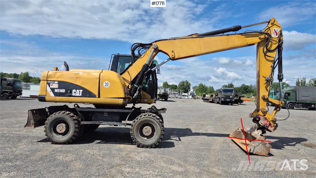 CAT M316D Ratiniai ekskavatoriai
