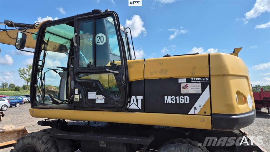 CAT M316D Ratiniai ekskavatoriai