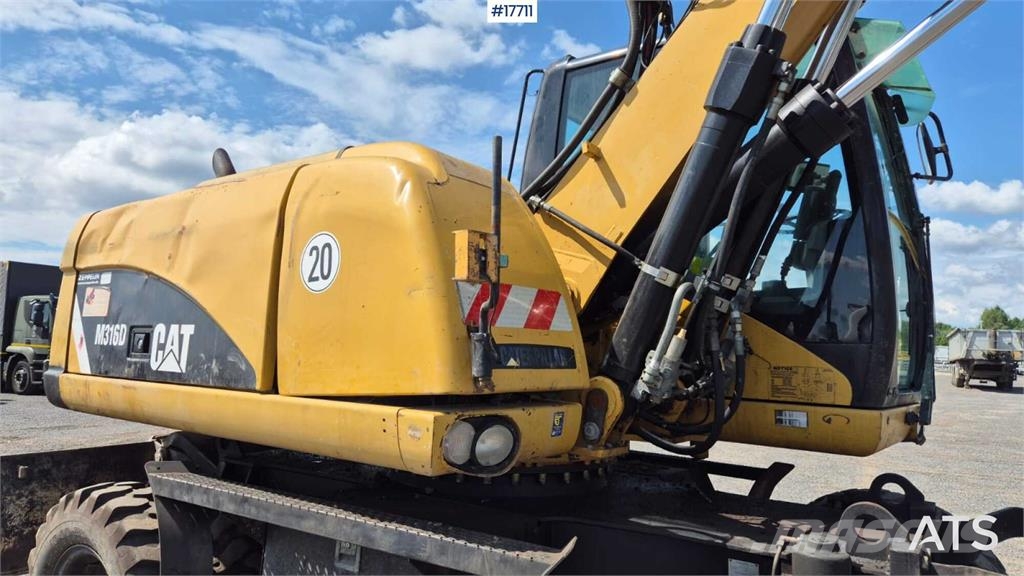 CAT M316D Ratiniai ekskavatoriai