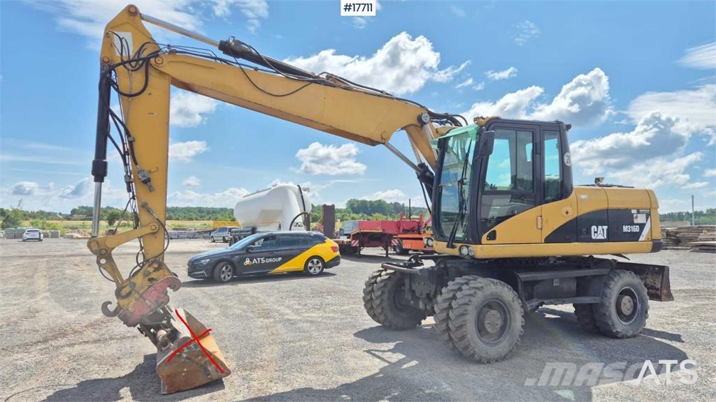 CAT M316D Ratiniai ekskavatoriai