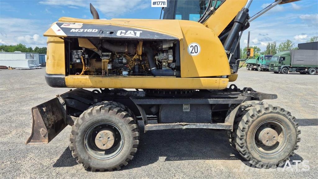 CAT M316D Ratiniai ekskavatoriai