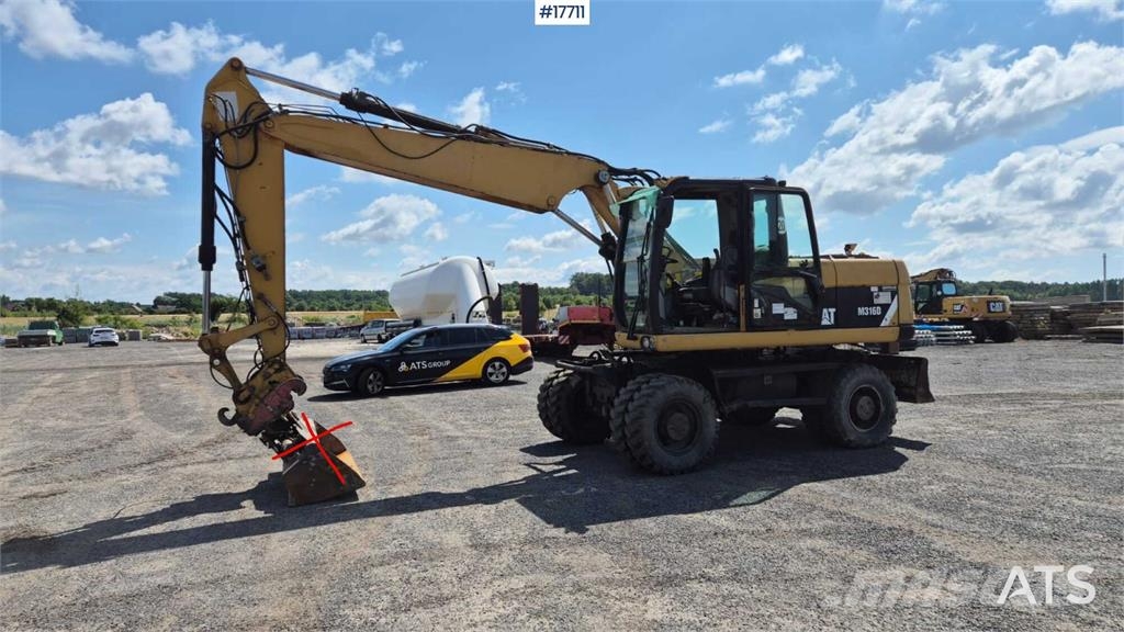 CAT M316D Ratiniai ekskavatoriai