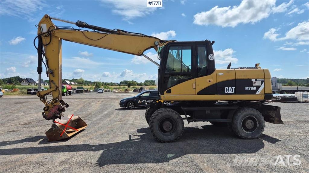 CAT M316D Ratiniai ekskavatoriai