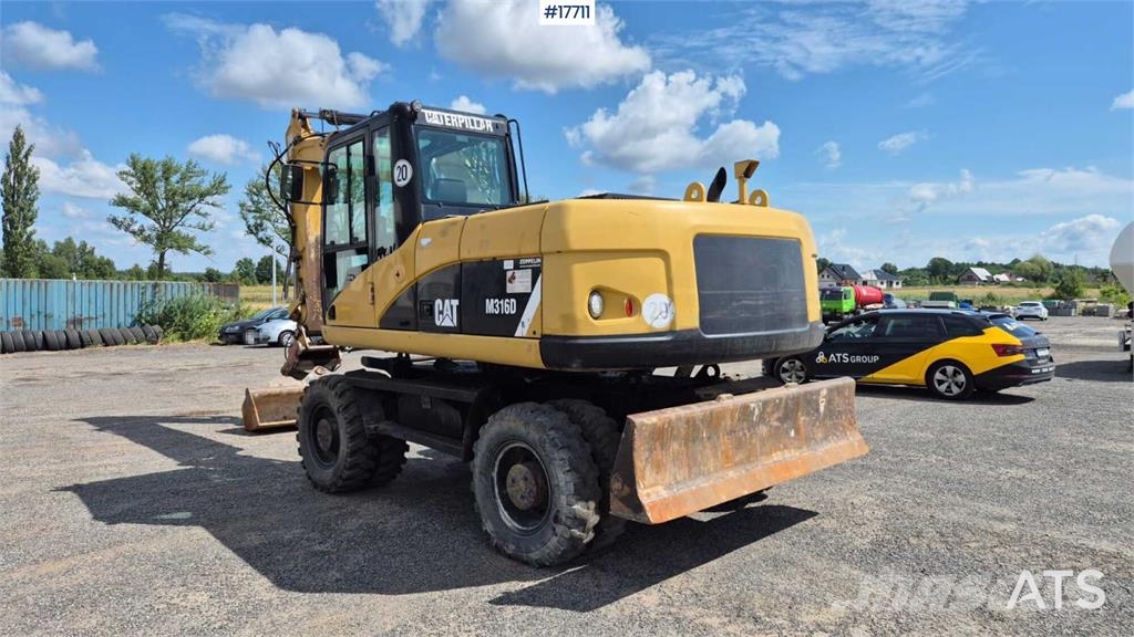 CAT M316D Ratiniai ekskavatoriai