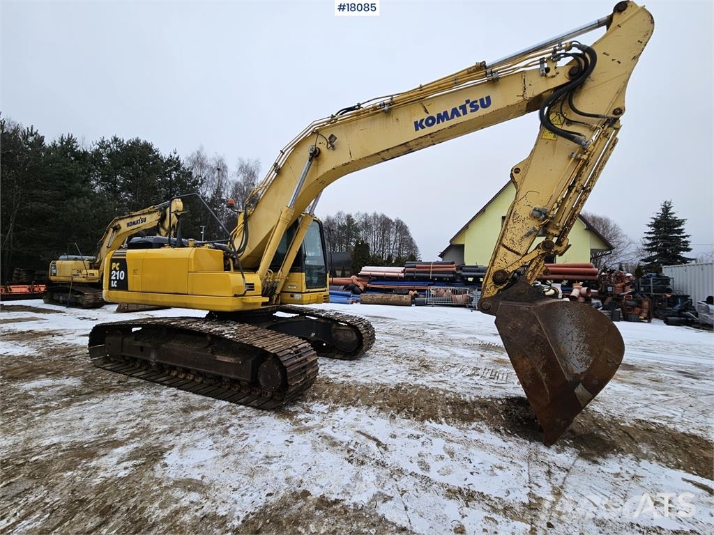 Komatsu PC210LC-8 Εκσκαφείς με ερπύστριες