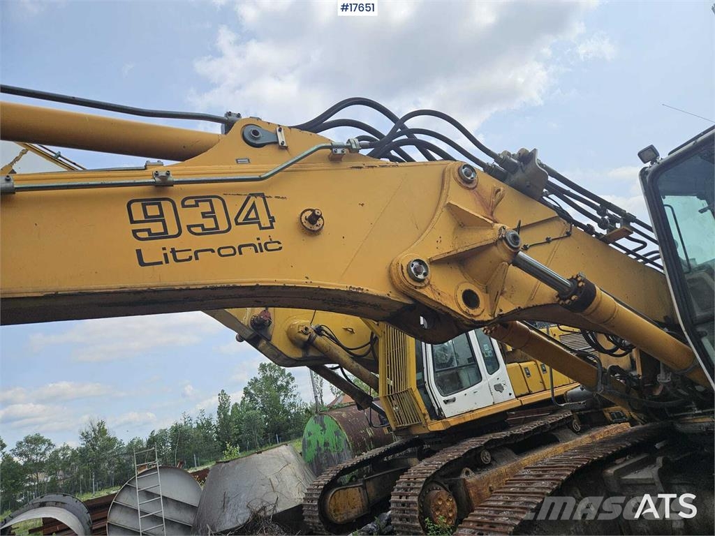 Liebherr R934B Vikšriniai ekskavatoriai