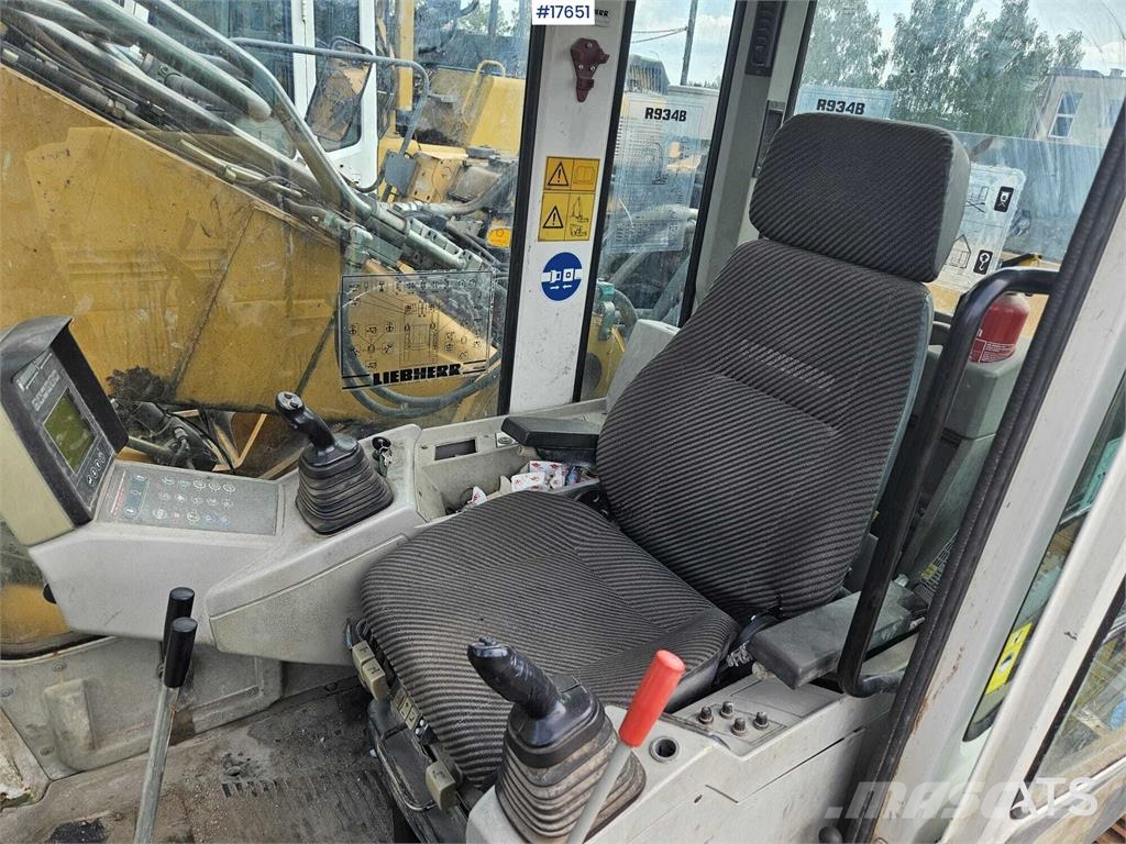 Liebherr R934B Vikšriniai ekskavatoriai