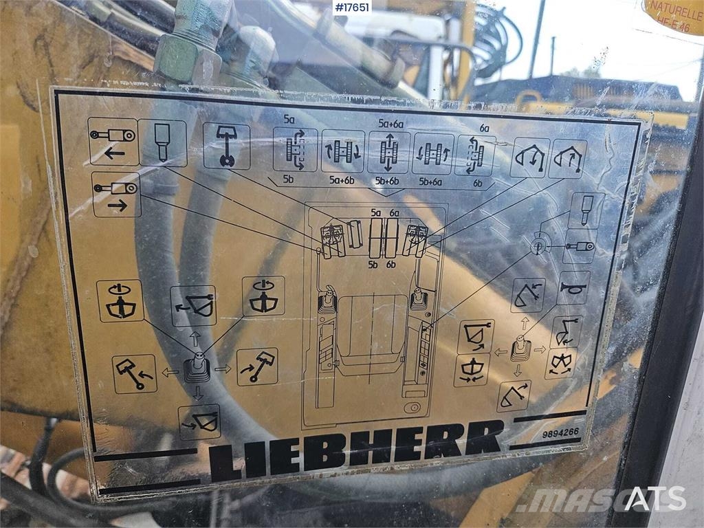 Liebherr R934B Vikšriniai ekskavatoriai