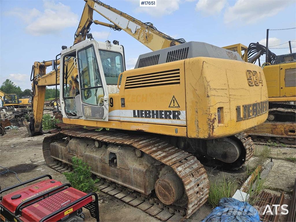 Liebherr R934B Vikšriniai ekskavatoriai