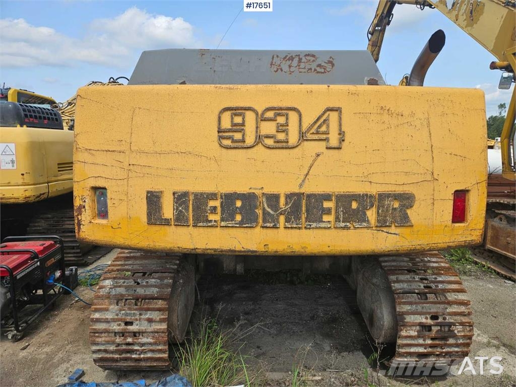 Liebherr R934B Vikšriniai ekskavatoriai
