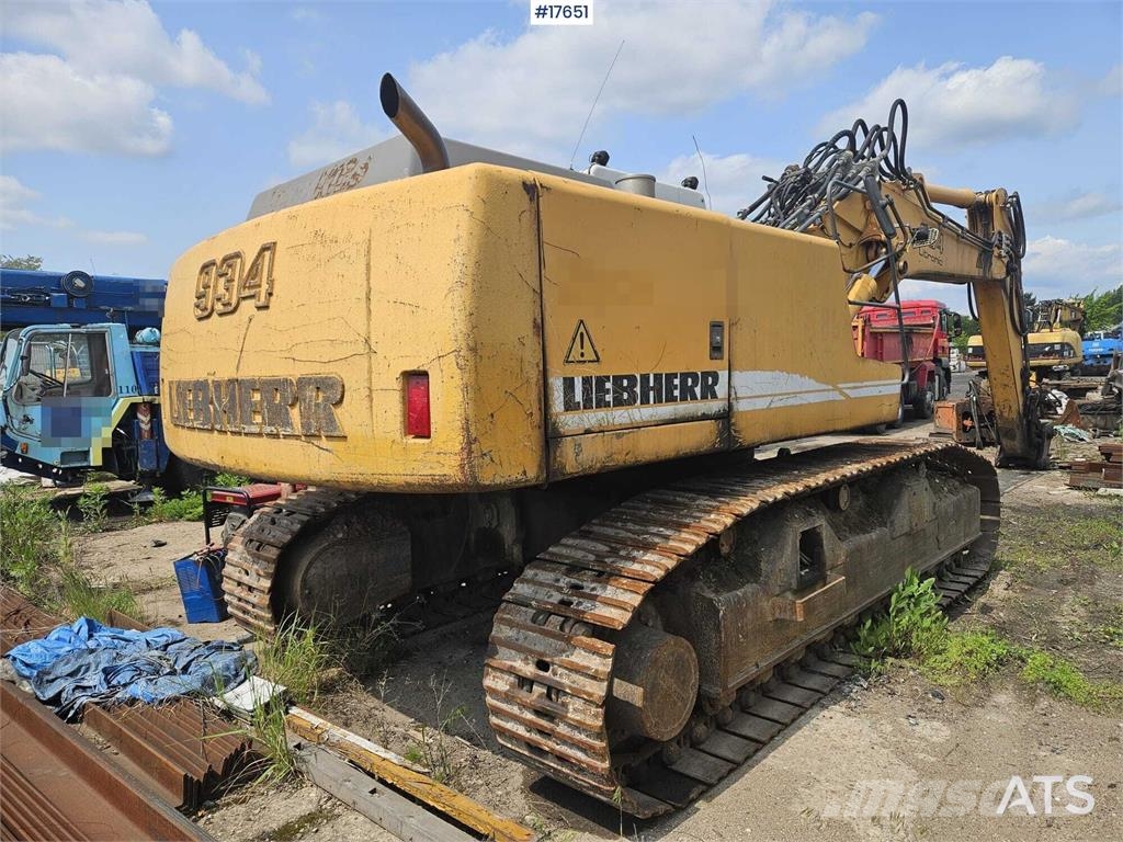 Liebherr R934B Vikšriniai ekskavatoriai