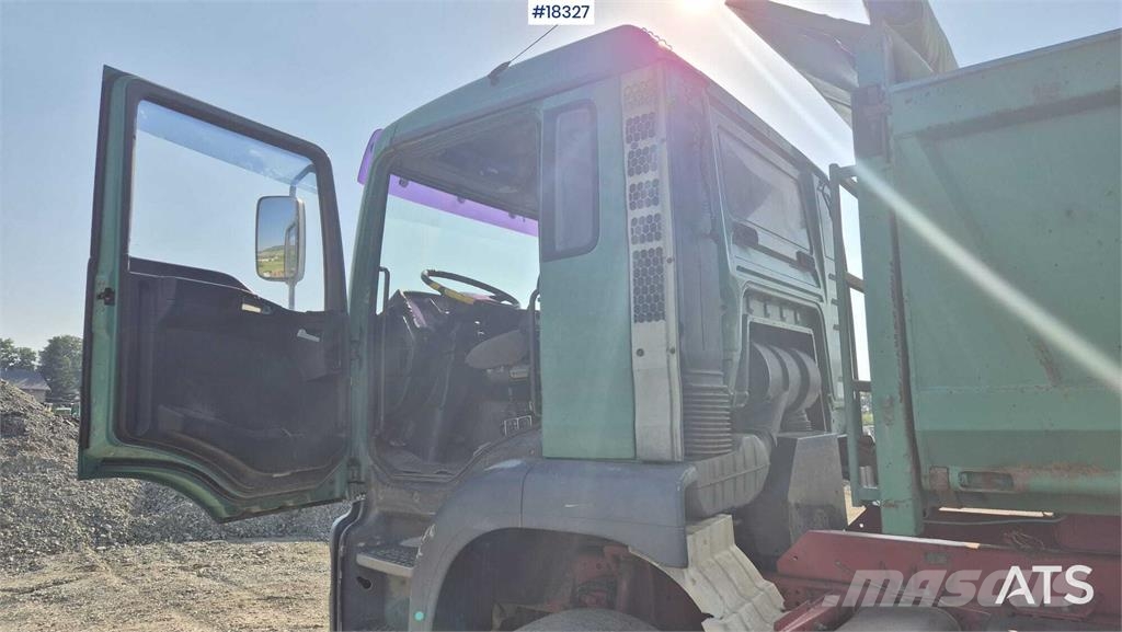 MAN TGA 410 (2002) 6x4 tipper Savivarčių priekabų vilkikai