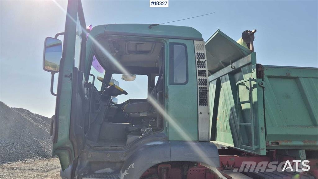MAN TGA 410 (2002) 6x4 tipper Savivarčių priekabų vilkikai