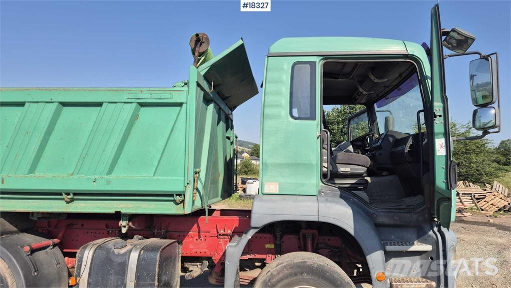 MAN TGA 410 (2002) 6x4 tipper Savivarčių priekabų vilkikai