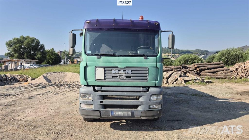 MAN TGA 410 (2002) 6x4 tipper Savivarčių priekabų vilkikai