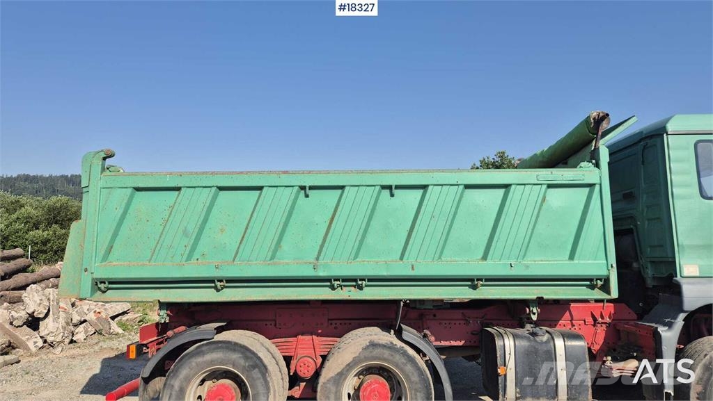MAN TGA 410 (2002) 6x4 tipper Savivarčių priekabų vilkikai