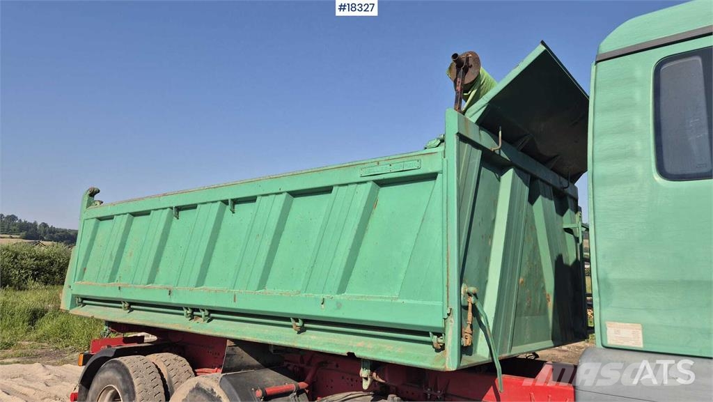 MAN TGA 410 (2002) 6x4 tipper Savivarčių priekabų vilkikai