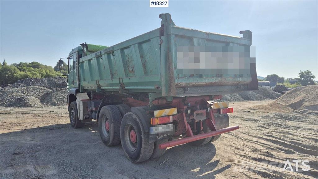 MAN TGA 410 (2002) 6x4 tipper Savivarčių priekabų vilkikai