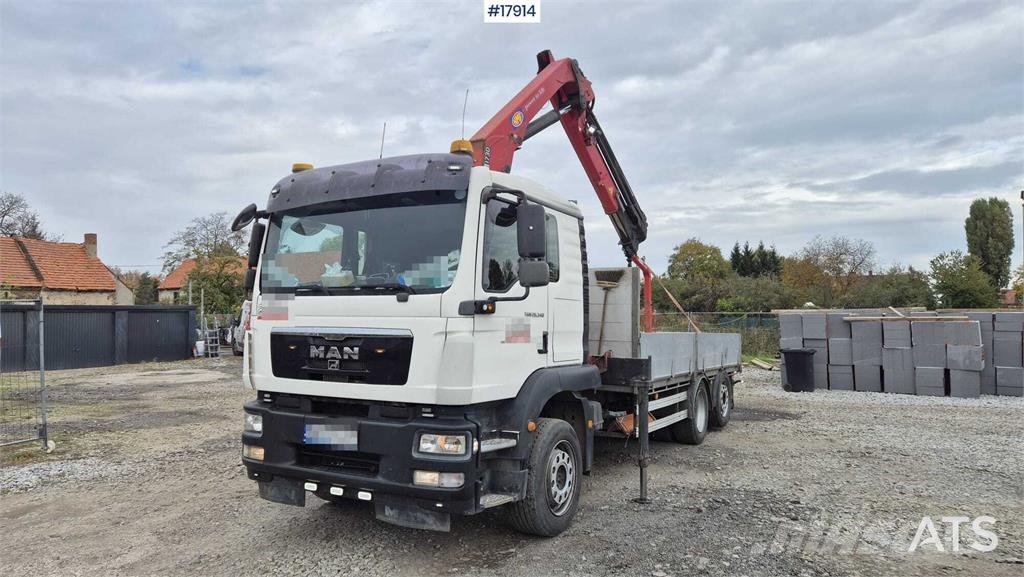 MAN TGM 26.340 Kraanaga veokid
