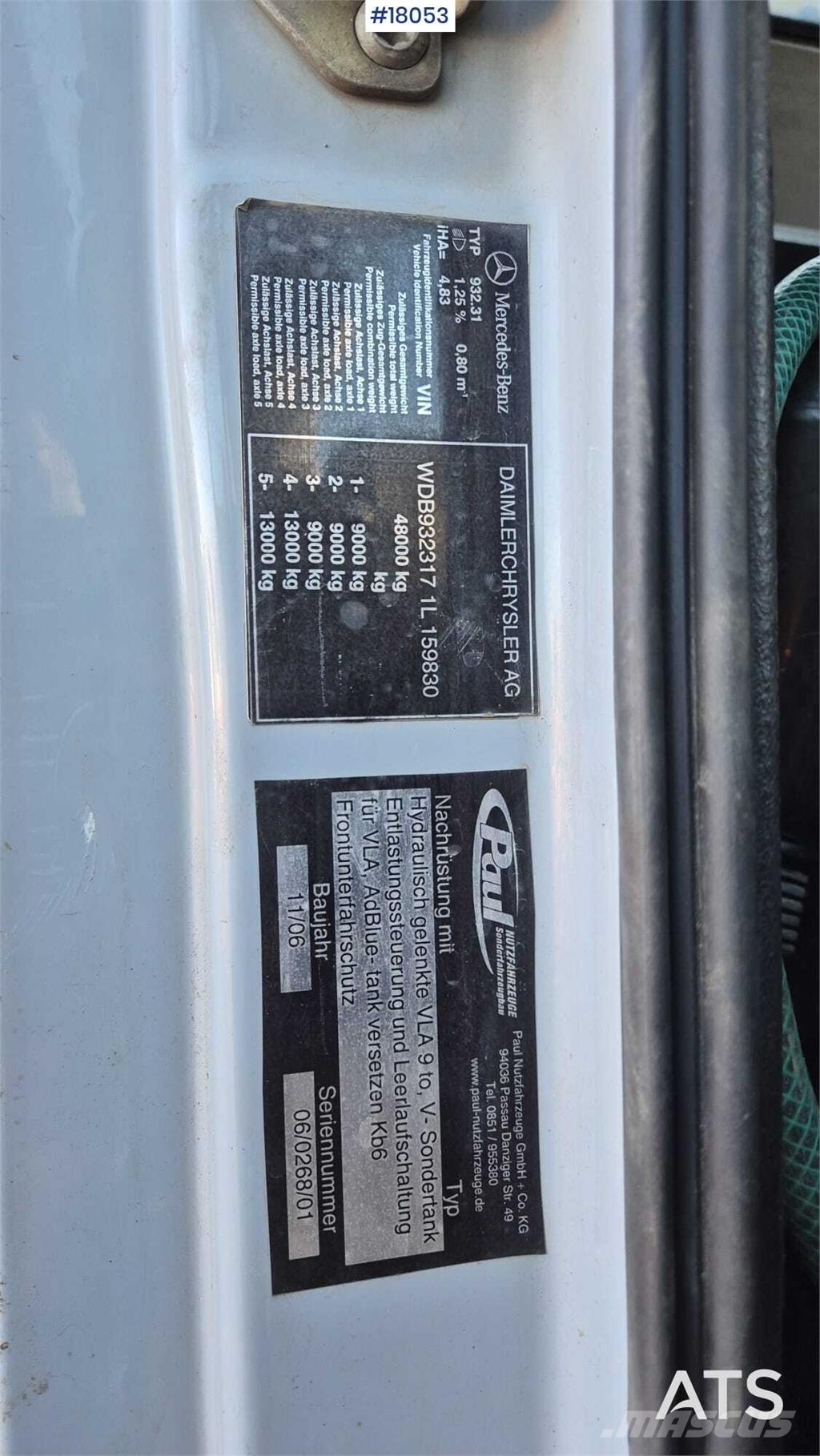 Mercedes-Benz  Camiones bañeras basculantes o volquetes